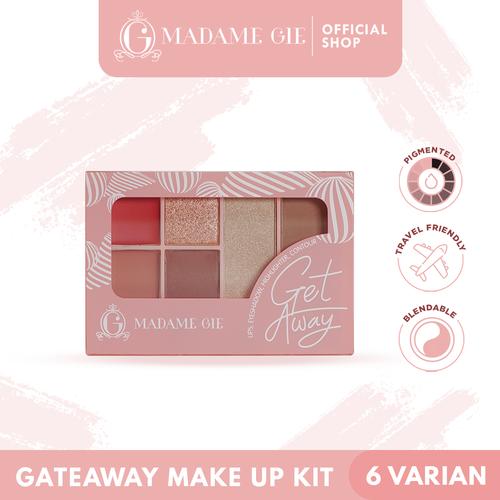 Gambar Madame Gie Getaway Make Up Kit - MakeUp Face Pallete - Getaway 03 dari Madame Gie Official Jakarta Barat Tokopedia