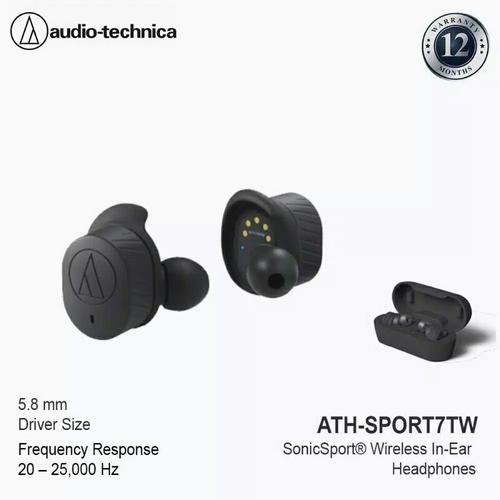 Jual Audio Technica ATH SPORT7TW Headset Bluetooth Sport Original