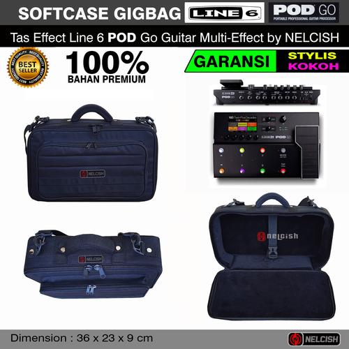Jual Tas Gigbag Softcase Efek Line 6 POD Go Multi Effects Pedal Guitar