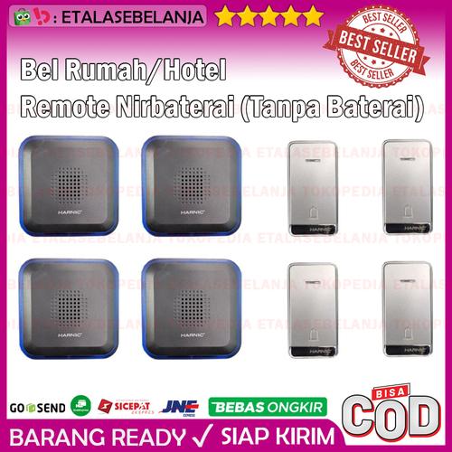 Gambar BELL WIRELESS 4 CH - REMOTE NIRBATERAI - COCOK UNTUK BEL RUMAH-KANTOR dari EtalaseBelanja Jakarta Pusat Tokopedia