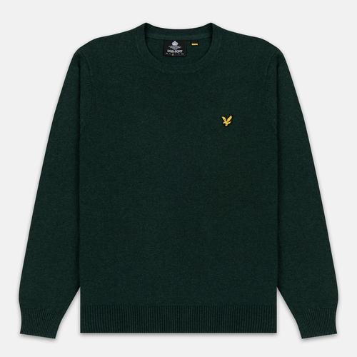 Pull Lyle & Scott – Homme, Taille XL, Noir, Col Rond, Manches Longues – Occasion Très Bon état