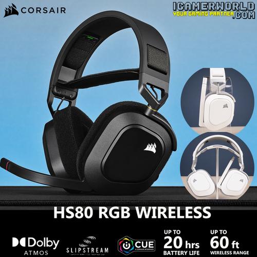 Jual Corsair HS80 RGB WIRELESS Premium 