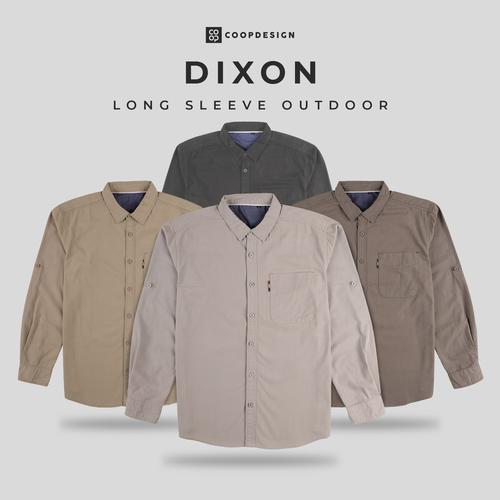 Gambar Coop Design - Dixon Kemeja Outdoor Canvas Lengan Panjang Pria - Dark Khaki, L dari Coop Design Kota Bandung Tokopedia