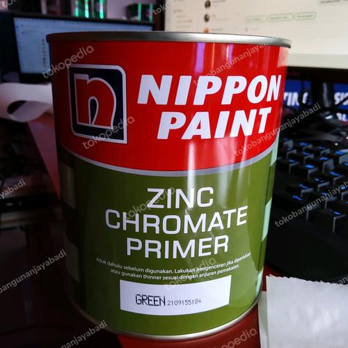 Jual Cat Dasar Nippon Zinc Chromate anti karat besi 1Kg Hijau