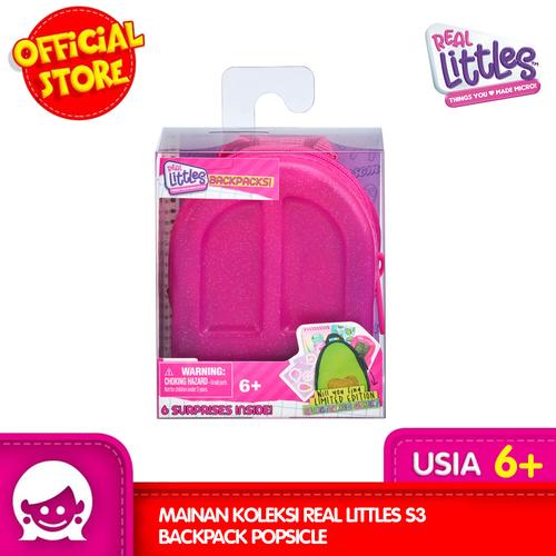 Promo Mainan Koleksi Real Littles S3 Themed Backpack Popsicle Kota