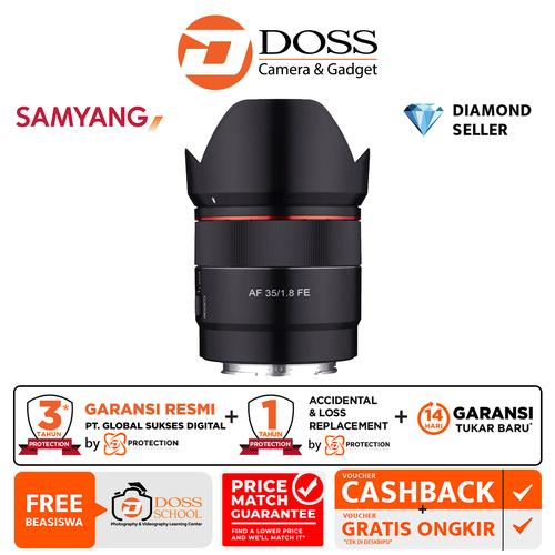 Gambar Samyang AF 35mm F1.8 FE Lens for Sony E Mount dari DOSS Jakarta Selatan Tokopedia