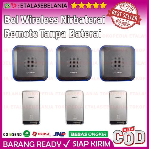 Gambar BELL WIRELESS 3 CH - REMOTE NIRBATERAI - COCOK UNTUK BEL RUMAH-KANTOR dari EtalaseBelanja Jakarta Pusat Tokopedia