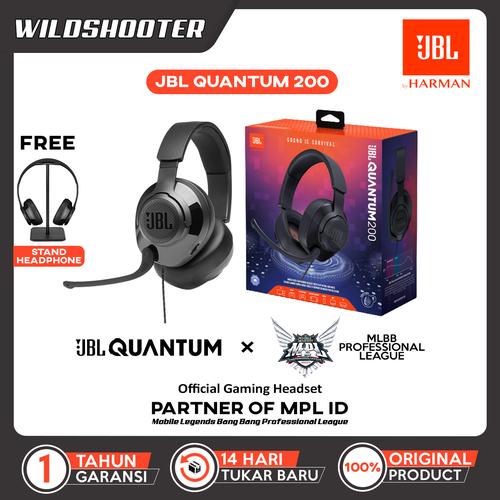 Jual JBL Quantum 200 Wired Over-Ear 