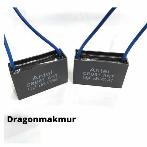 Jual kapasitor kipas 1,5uf 400v kapasitor kotak 1,5uf 400v Kab