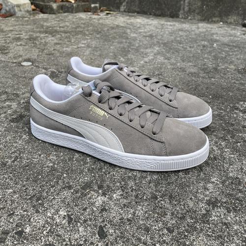 puma classic suede gray