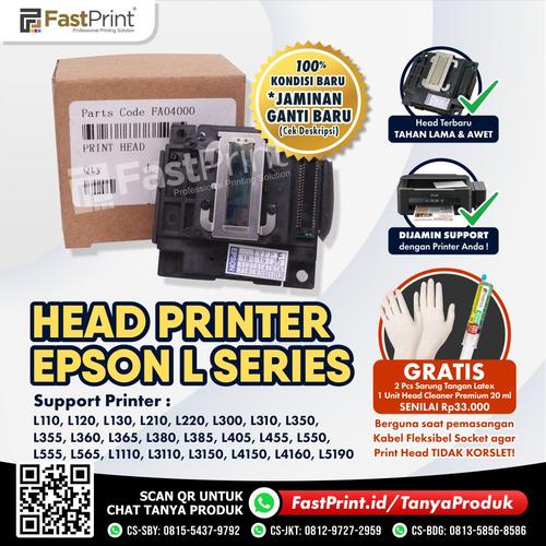 Jual Print Head Epson L1110, L3110 L3150, L4150, L4160, L5190 Original -  Kota Surabaya - Fast Print Indonesia | Tokopedia
