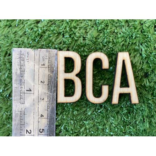 Jual Wooden Font | Huruf kayu | Cutting Laser | Wooden Alphabet & Angka ...