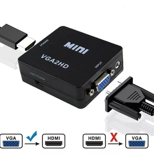 Jual Vga to hdmi converter with audio 