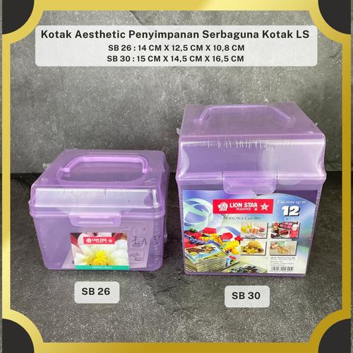 Promo Kotak Aesthetic LS Penyimpanan Serbaguna Kotak Penyimpanan