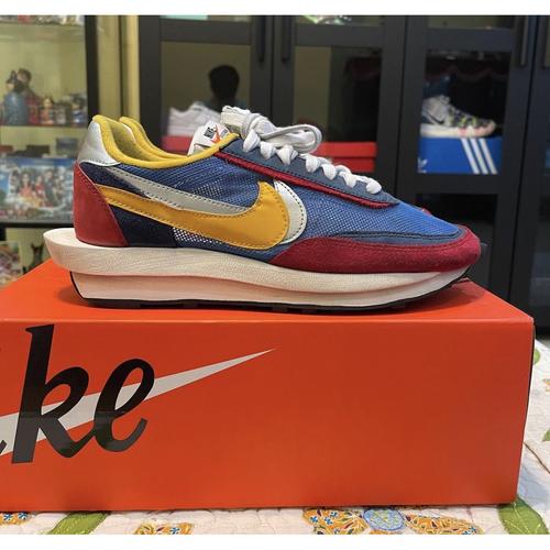 Jual Nike Sacai Waffle Varsity Blue 