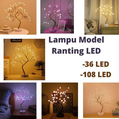 Jual Lampu Tidur Model Pohon Ranting Dekorasi Kamar Unik Lampu Pajangan ...