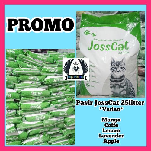 Jual (GOJEK/GRAB) Pasir JossCat 25 litter Setara Mantoel ho yeow join