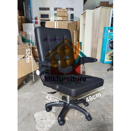 Gambar Promo Kursi Kantor Kursi Kerja Hidrolik Armrest 722 dari klikfurniture Kota Tangerang Tokopedia