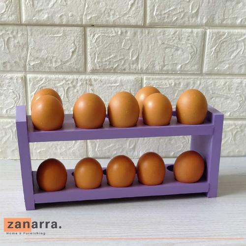 Jual Rak Telor Tempat Telur Warna Ungu Wadah Egg Rak Dapur - Ungu - Kab ...