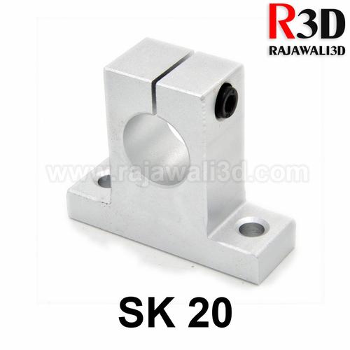 Jual Linear Rail Shaft Support SK20 High Quality Aluminum CNC Parts ...