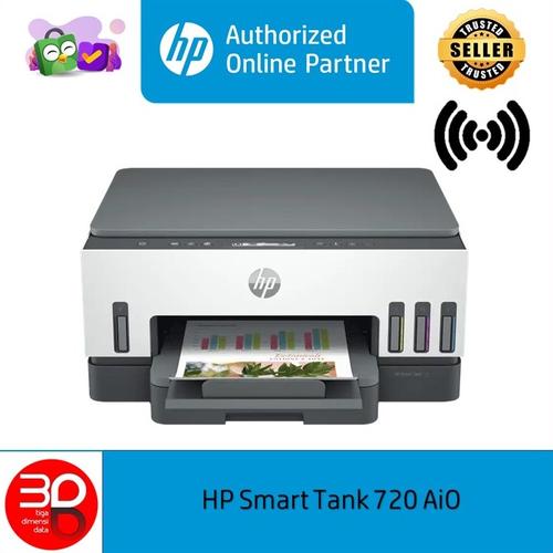 Gambar HP Printer Smart Tank 720 All-in-One dari 3DD - HP Authorized Jakarta Pusat Tokopedia