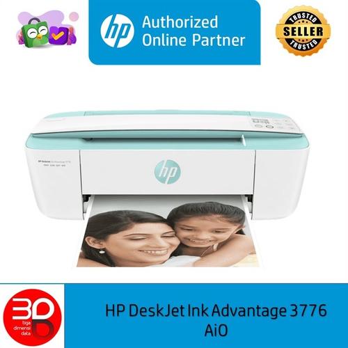 Gambar HP Printer DeskJet Ink Advantage 3776 All-in-One dari 3DD - HP Authorized Jakarta Pusat Tokopedia