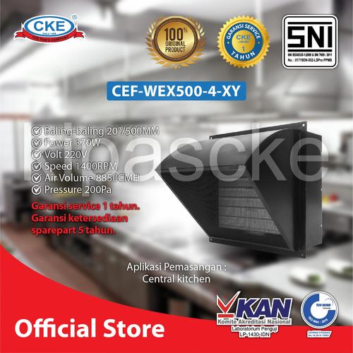 Promo Exhaust Fan CKE 20 Inch 220V Exhaust hoods Kipas Ventilasi Dapur