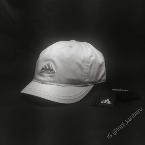 Topi Adidas Pad Pendek Import White 