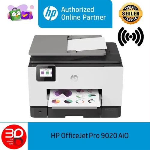 Gambar HP Printer OfficeJet Pro 9020 All-in-One dari 3DD - HP Authorized Jakarta Pusat Tokopedia