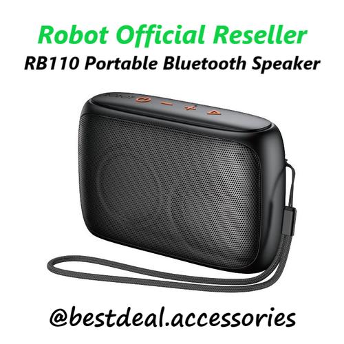 Gambar Robot RB110 Portable Bluetooth Speaker 5.0 TWS (spt JBL Go / RB100) dari bestdeal official Jakarta Pusat Tokopedia