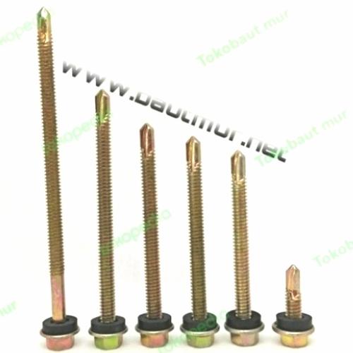 Jual 12×70 Sekrup Roofing / Rofing atap / baja ringan ( 500pcs ) - Kab ...