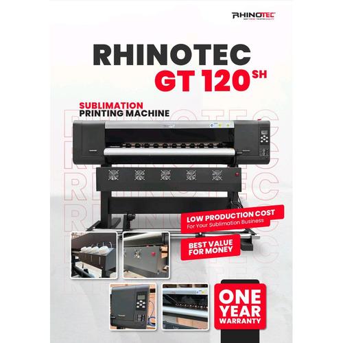 Jual Mesin Printing Sublimasi Rhinotec GT 120 SH CMYK Printer 