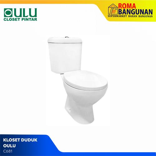 Gambar KLOSET DUDUK OULU C681 / CLOSET DUDUK OULU C681 dari Roma Bangunan Kab. Karawang Tokopedia