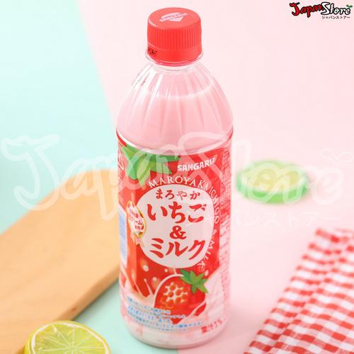 Jual Sangaria Strawberry & Milk 500 ml (Strawberry Milk) Kota