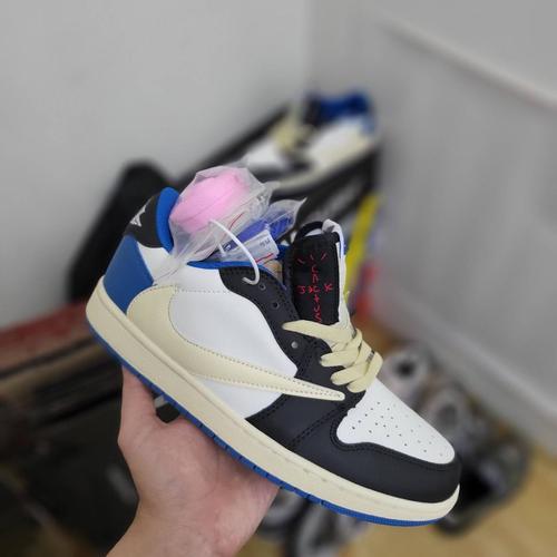 Jual n*ke air jordan low travis scott fragment Kota Surabaya