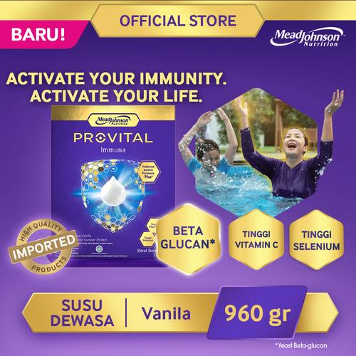 Gambar Provital Immuna Susu Dewasa 960g dari Reckitt Nutrition Store Kota Tangerang Selatan Tokopedia