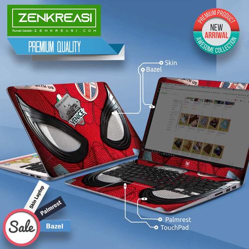Jual Skin |Bazel Palmrest Garskin Laptop Full Body| Spiderman