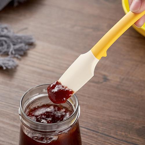 Gambar Spatula Jar Jepang Silicone Buttercream Curved Scraper Spatula Selai dari Shopnitz Jakarta Barat Tokopedia