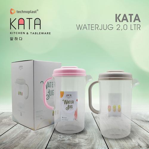 Gambar KATA WATERJUG "COOL" 2,0 LTR / TEKO AIR - Cokelat dari Technoplast Kab. Tangerang Tokopedia