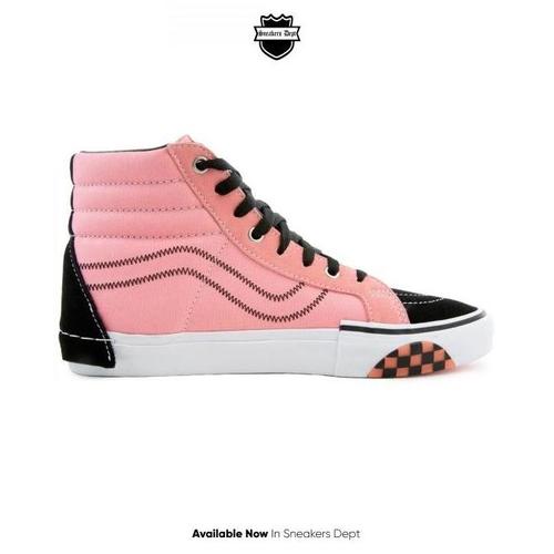 vans sk8 hi reissue cap pink