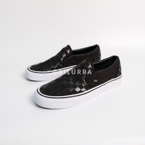 Vans Slip On Checkerboard Black / Black 