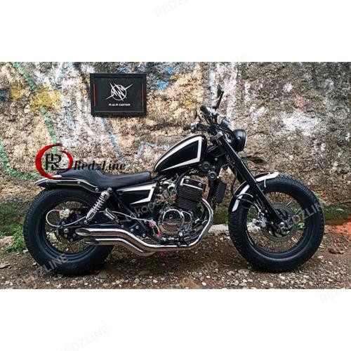 Jual knalpot benelli patagonian eagle 250 cc Pe 250 free flow Kab