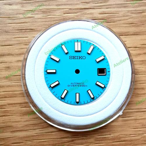 Jual baby tiffany blue dial seiko mod 