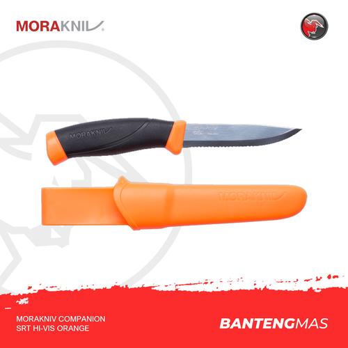 Gambar Morakniv Companion SRT HI-VIS Orange (Pisau Stainless Steel) - 11829 dari Banteng Mas Jakarta Pusat Tokopedia