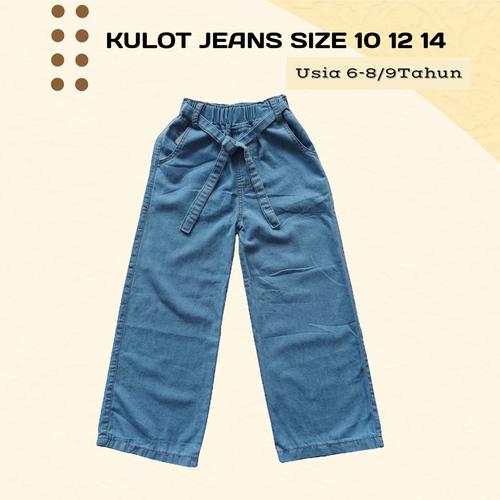 Jual Celana Jeans Kulot Rawis Anak 