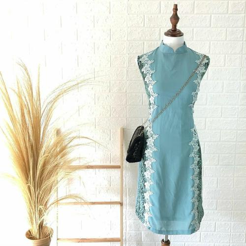 Jual Premium Light Sea Green Crochet 