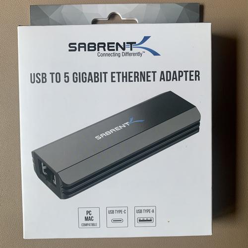 Jual Sabrent USB C or A to 5G 5Gbe 5000Mbps 5 Gigabit Adapter Kota Bandung RR
