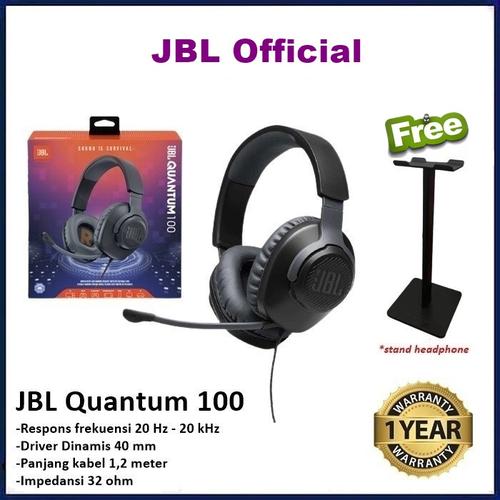 Jual JBL Quantum 100 Gaming Headphones 