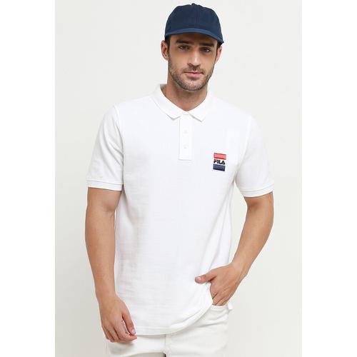 Jual FILA Damon Polo Shirt Pria - White 