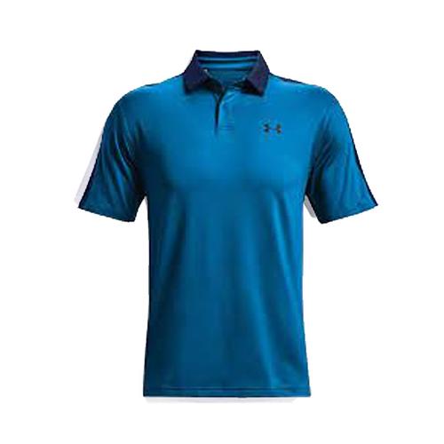 Jual Man Shirt UA T2G Blocked Polo-BLU 